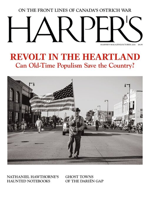 Cover image for Harper's Magazine